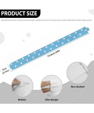 Stethoscope Cover Sleeve - Blue Polka Dot Accessories | Stretchy Protective Covers - 2 Pack for Nurses - Buy Online on GoSupps.com