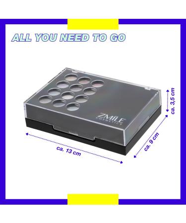 Zmile Cosmetics All-in-One Beauty Box | Vegan Makeup Set with Mirror - Perfect for Travel & Gifts - Buy Online on GoSupps.com