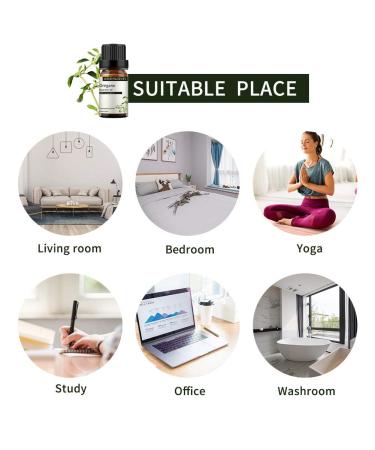 GREENSLEEVES Oregano Essential Oil 10ml, 100% Pure Organic Diffuser Oils for Massage - Buy Online on GoSupps.com