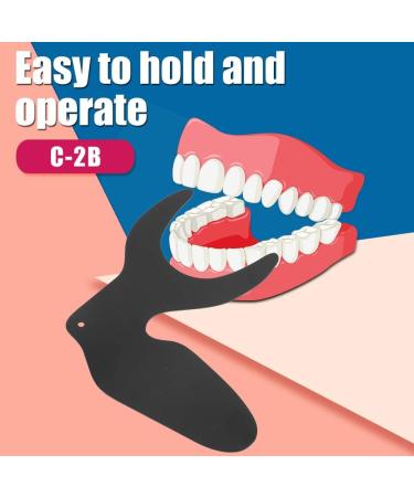 Sharainn Dental Photo Contrast Board - PVC Black Background for Oral Photography (C-2B) | International Shipping Available - Buy Online on GoSupps.com