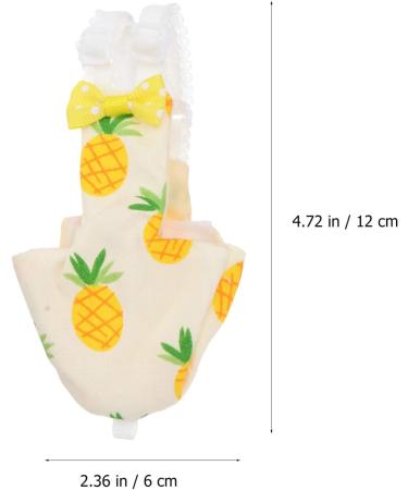POPETPOP 2Pcs Bird Diaper Flight Suit for Parrot - Pilot Clothing for Parakeet - Buy Online on GoSupps.com