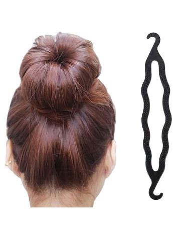 10 Pcs Plastic Hair Bun Maker Hair Holders Twist Shaper Hair Donuts DIY Hair Styling Accessories