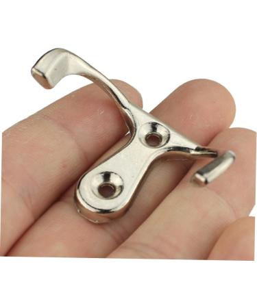 jojofuny Robe Hooks 30 pcs Door Clothes Hat Wall Bathroom Creative Robe Hook Zinc Hooks Hanger Alloy for Bedroomsilver mediumx3pcs Silverx3pcs - Buy Online on GoSupps.com