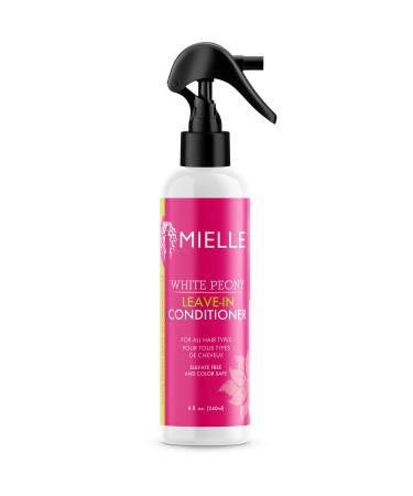Mielle Organics White Peony Sulfate-Free Leave-In Conditioner  Color Safe  8 Ounces