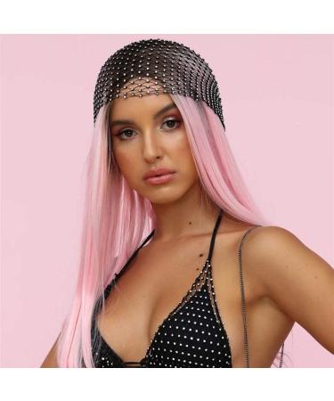 Victray Rhinestone Mesh Headband - Glitter Crystal Hairband for Women and Girls - Buy Online on GoSupps.com