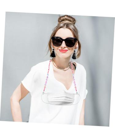 Shop Minkissy 6 Pcs Anti-Lost Masks Chain - Alphabet Beads Clothes Rack for Kids | European & American Acrylic Accessories - Buy Online on GoSupps.com