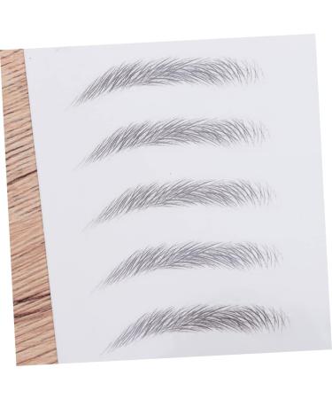 FRCOLOR 2pcs 3d Eyebrow Stickers Eye Brow Shaping Kit Stick-on Eyebrow Makeup Tools Artificial Man - Buy Online on GoSupps.com