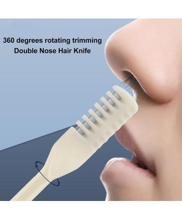 ZJchao Nose Hair Removal Kit | Portable Double-Sided Trimmer Tool Set for Ear & Facial Grooming - Shop Internationally - Buy Online on GoSupps.com