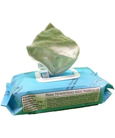 Prima Wipes Adult Washcloths 12 Pack Case - 48 Extra-Large 9x13 Wipes/Pack - Buy Online on GoSupps.com