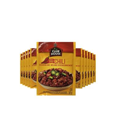 Club House Dry Sauce/Seasoning/Marinade Mix Hot'N Spicy Chili 32g 32 g (Pack of 12) Chili 32 g (Pack of 12)