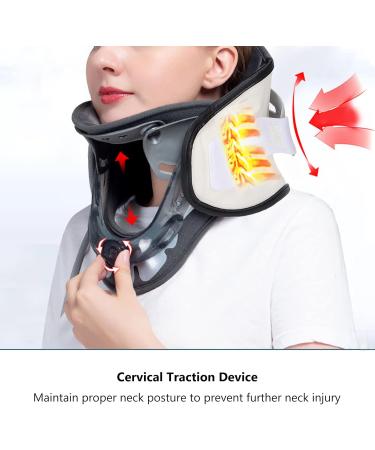 Kakake Cervical Traction Device - Height-Adjustable Neck Support for Office Workers | International Shipping - Buy Online on GoSupps.com