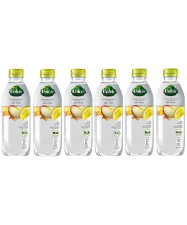 Volvic Essence ORGANIC Apple Lemon Ginger 6 x 750ml inc. DISPOSABLE deposit ginger 750 ml (pack of 6)