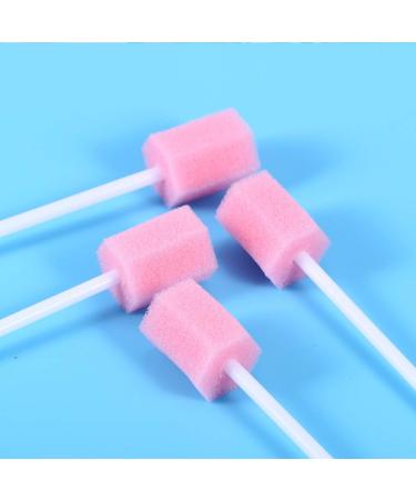 Healifty 100PCS Disposable Pink Dental Swabs - Oral Sponge for Tooth Cleaning - Ideal for Clinic and Hospital - Buy Online on GoSupps.com