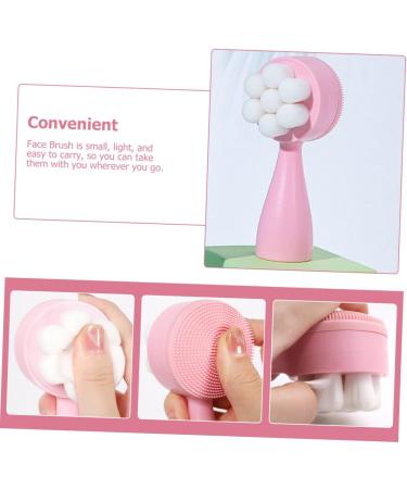 DOITOOL Facial Scrubber Scrub Brush Scrub Fiber Wool face Washing Brush Facial Cleansing Brush Manual Care Brush face exfoliating Brush Cleaning Brush Cleansing Brush Women Facial Brush - Buy Online on GoSupps.com