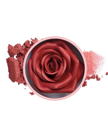 G n rique Rose Blush 10ml Natural 3D Rose Petals Light Buildable Red Long-Lasting Non-Oily Blush for Cheeks Women Girls Parties Gatherings Events | Soft Matte Finish