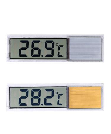 Allomn 2 pc Digital Aquarium Thermometer - High Sensitivity Accurate to 0.1 C Includes Sticking Stickers | International Shipping - Buy Online on GoSupps.com