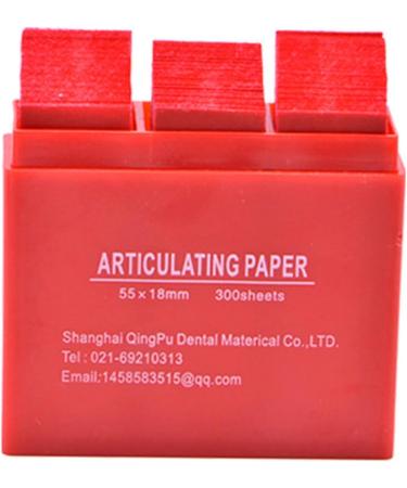 Humdcdy Dental Articulation Paper - 300 Pieces/Box | Premium Bite Articulation Paper for Oral Care & Dental Accessories - Buy Online on GoSupps.com