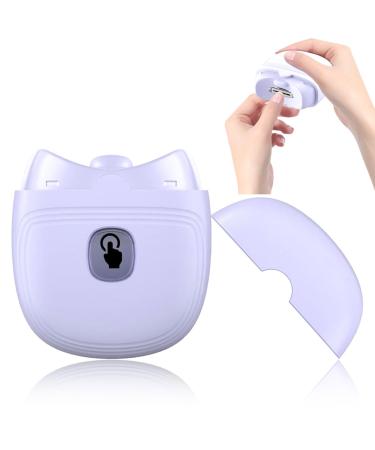 FunnAura Electric Nail Clippers for Adults Children Elders with 2 Speed Automatic Nail Trimmer Cutter with LED Light