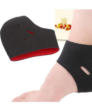 MAGICLULU 6 Pairs Heel Socks Heel Protector Black Socks Ankle Socks Foot Heel Cover Cup Protector Hydrating Socks Anti-Cracking Socks Heat Socks with Hole Moisturizing Socks Thermal Socks - Buy Online on GoSupps.com