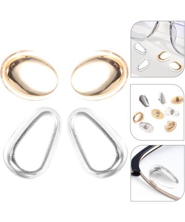 Buy Healvian Transparent Nose Pads - 2 Pairs Glasses Anti-Slip Nasal Cushions for Comfort | Ideal for Sunglasses & Climbing Glasses - Buy Online on GoSupps.com
