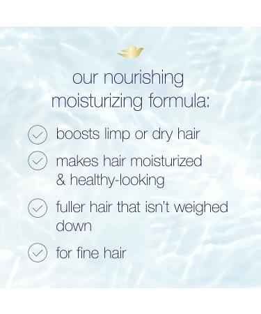 Dove Oxygen Moisture Shampoo 12 fl oz - Nutritive Solutions for Hydrated Hair - Buy Online on GoSupps.com