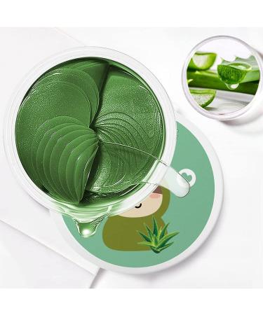 Under Eye Masks  Collagen Eye Mask  Avocado Eye Patches for Puffy Eyes 60 pcs  Under Eye Patches for Dark Circles and Puffiness  Hydrating Eye Mask Skincare  Eye Gel Pads for Eye Bags and Wrinkles Under Eye Treatment (Al...
