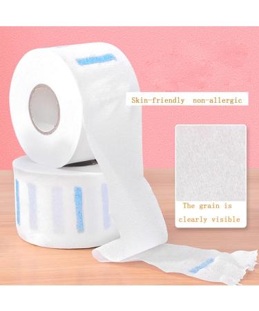 85 Sections White Disposable Barber Neck Strips - Stretchy Hairdressing Collar Towels for Salon Haircut Coloring & Styling - Buy Online on GoSupps.com