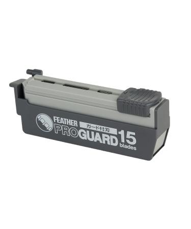 Feather Artist Club ProGuard Razor Blades 15 Count - Pack of 1 | Premium Quality Blades - Buy Online on GoSupps.com
