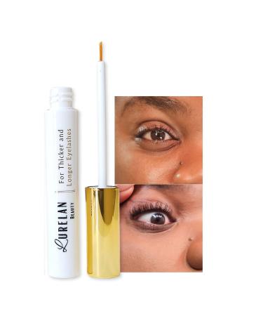 eyelash growth serum oil safe with fast result lash enhancing serum organic castor oil rosemary oil ginseng extract etc by Lurelan Beauty