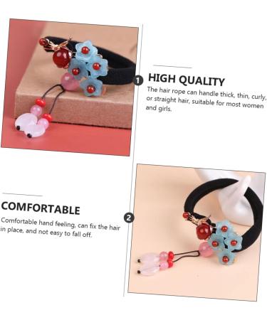 minkissy 1pc Vintage Hair Tie Hanfu Hair Accessories Chinese Hair Accessories Decorative Hair Ties Bead Hair Ties Pearl Hair Cosplay Hair Accessorie Agate Hair Rope Lady Hair Bands Headgear - Buy Online on GoSupps.com