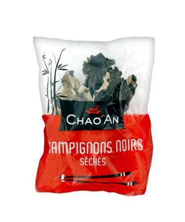 Produit du monde Product of the World - Whole Dried Black Mushrooms Chao'An 80g