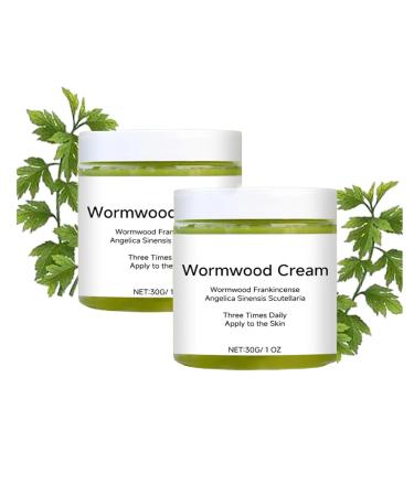 QDHGCFOC Natural Mugwort Cream, Herbal Ointment, Mugwort Incense Cream, Moisturizing and Firming Body Cream, Skin Soothing and Firming Body Cream