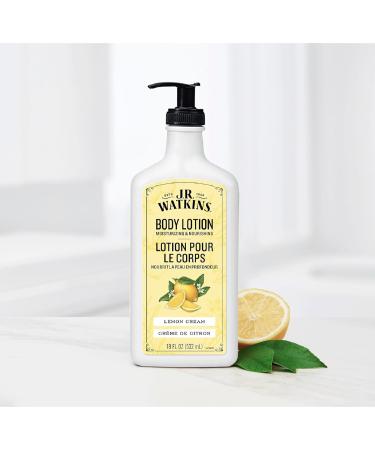 J.R. Watkins Daily Moisturizing Body Lotion Lemon Cream 18 fl oz 2 Pack Lemon Cream 18 Fl Oz (Pack of 2) - Buy Online on GoSupps.com