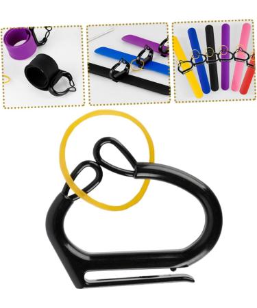 Mikinona 1 Set Braiding Auxiliary Wrist Strap Hair Tie Wristband Braiding Hair Slap Bracelets Wristband for Hair Stylist Wristband for Rubber Band Salon Hair Holder Hair Holders Wrist Band - Buy Online on GoSupps.com