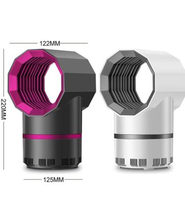 Electric Bug Zapper Mosquito Trap Indoor Insect Trap Lamp Mosquito Killer UV LED Light Flying Insect Trap with 360 Degrees LED Strong Fan USB Powered Fly Bug Dispeller White - Buy Online on GoSupps.com