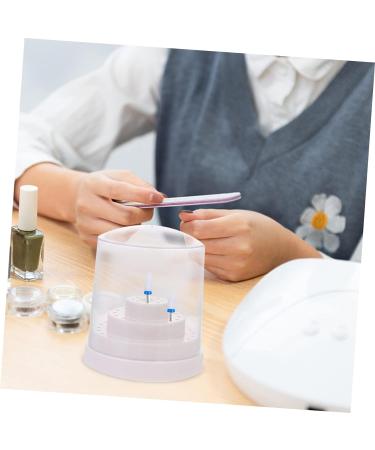 minkissy 12 Pcs Grinding Head Storage Box Nail Bit Storage Case Nail Drill Bit Container Nail Bit Storage Stand Nail Grinding Organizer Case Drill Bit Case Plastic With Cover Display Stand - Buy Online on GoSupps.com