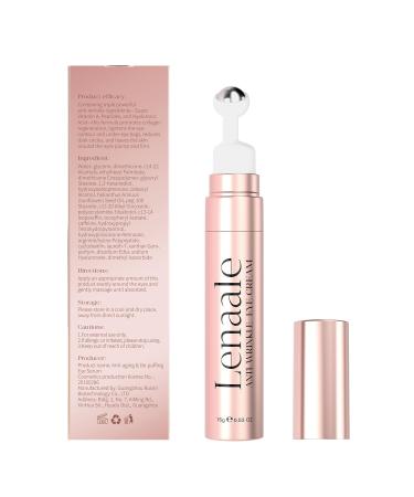 DePuffing Eye Serum with Super Vitamin A Peptides & Hyaluronic Acid - Under Eye Serum with 360 Cooling Roll - Reduce Dark Circles Fine Lines Wrinkles - Buy Online on GoSupps.com