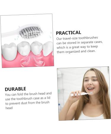 JECOMPRIS Portable Toothbrush Set Compact Travel Toothbrush for Kids | Foldable Manual Toothbrush | Ideal Gift for Travel - Buy Online on GoSupps.com