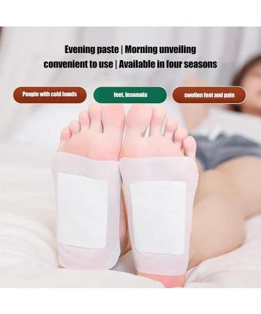 30pcs Ginger Adhesive Foot Pads Relieve Fatigue Improve Pain & Promote Blood Circulation with Herbal Ginger Foot Patch Natural Ginger Extract Foot Pads - Buy Online on GoSupps.com
