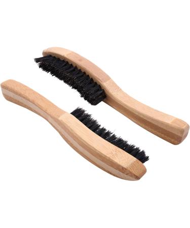 Desikixudy Beard Brush for Men - Mustache & Facial Hair Cleaning Comb - Long Handle 2 Pack for Ultimate Grooming - Buy Online on GoSupps.com