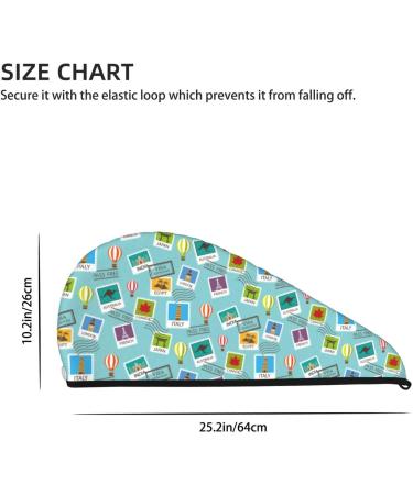 World Travel1 Microfiber Hair Towel - Soft Super Absorbent Coral Velvet Wrap for Long Curly & Thick Hair - Quick Dry Cap for Women - Buy Online on GoSupps.com