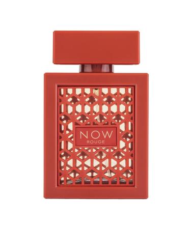 Lattafa Rave Now Rouge Eau de Parfum Spray for Women 3.4 Ounce Floral