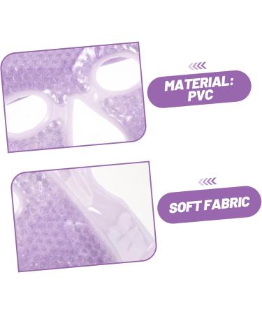 FRCOLOR Ice Compress Face Covering Gel Eye Mask For Beauty Reusable Cold Mask Ideal For Sleeping Travel Hotel And Conferences - Buy Online on GoSupps.com