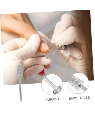 MERRYHAPY Nail Polisher Manicure Tools Professional Nail File Bits Tool Nail Art Grinding Heads Nail Grinding Head Nail File Drill Bit Nail Art Tools Nail Beauty Tools Tungsten Steel - Buy Online on GoSupps.com