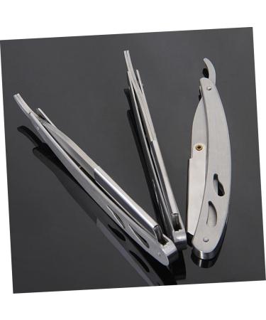 Angoily Vintage Shaver Holder for Men - 2 STK Foldable Razor Stand | Practical Manual Razor Holder for Stylish Grooming - Buy Online on GoSupps.com
