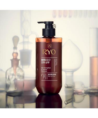 RYO Hair Strengthen & Volume Shampoo with Korean Ginseng & Caffeine - Volumizing and Revitalizing for Fine Hair, Hair Loss Care, Strengthening hair roots, 16.2 Fl Oz. - Buy Online on GoSupps.com