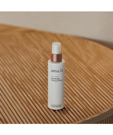 Amala Rehydrating Toning Essence - Hyaluronic Acid Vitamin C & Chia Seed Oil | Natural Anti-Aging Toner & Essence (100ml) - Shop Internationally - Buy Online on GoSupps.com