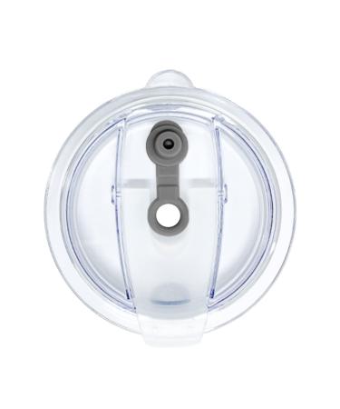 Tumbler Replacement Lid  Lid for Pizkiru 20 oz or 24 oz Cup  Sip-Drink-Gulp 3 IN 1 Leak Proof Press-in Fit BPA Free  Clear