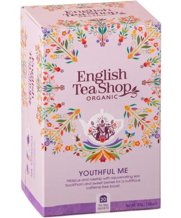  ANTICO CAFFE' NOVECENTO English Tea Shop | Youth Herbal Tea Pack of 20 Filters | Hibiscus Rosehip Strawberry Infusion | Organic Fruity Infusion - (30g) - Buy Online on GoSupps.com