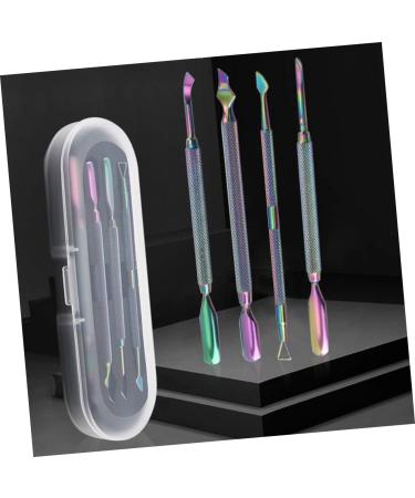 Mikinona 1 Nail Art Accessories Cuticle Remover Tool Steel Cuticle Remover Spoon Nail Cleaner Pedicure Kit Nail Cuticle Pusher Nail Tool Pedicure Tools Cuticle Scraper Nail Care Kit - Buy Online on GoSupps.com